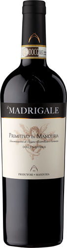 2018 Produttori Vini Manduria Madrigale Primitivo di Manduria Dolce Naturale
